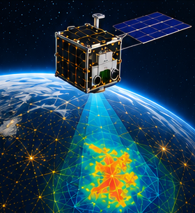 Satellite observation of methane emissions from orbit